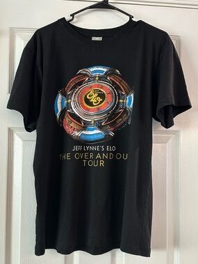 Jeff Lynne's ELO 'The Over and Out' Tour Graphic Tee Size Large